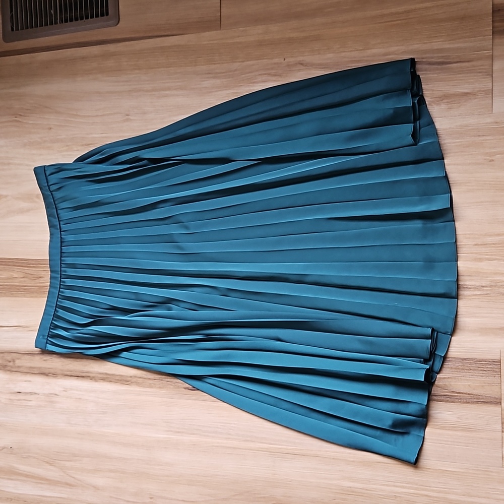 J. Crew - Pleated Midi Skirt